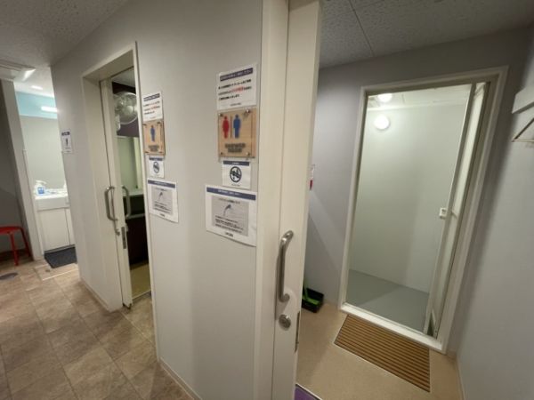 エニタイムフィットネス雑司が谷店シャワールーム