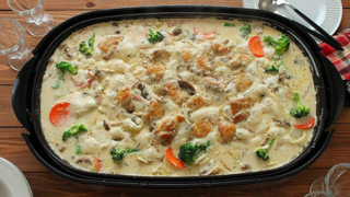 【NHKあさイチ】かめ代さんのホットプレートで作る鶏肉と里芋のクリーム煮レシピ(12月21日)